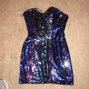 Sequin formal dress
